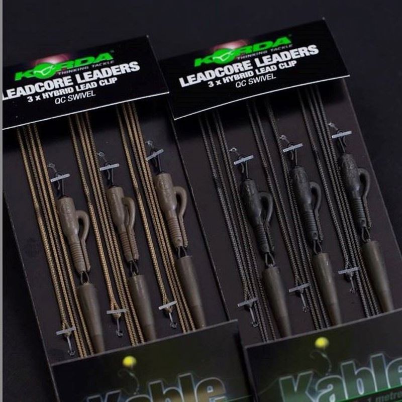 Korda Kable Leadcore Leaders Hybrid Lead Clip