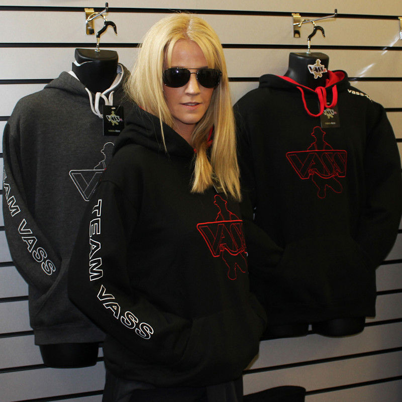 Team Vass Embroidered Yellow Strap Hoodies