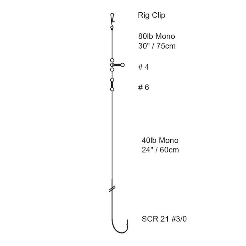 Cox & Rawle Pulley Rig 3/0