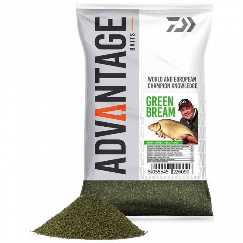 Daiwa Advantage Baits Green Bream Groundbait 1kg