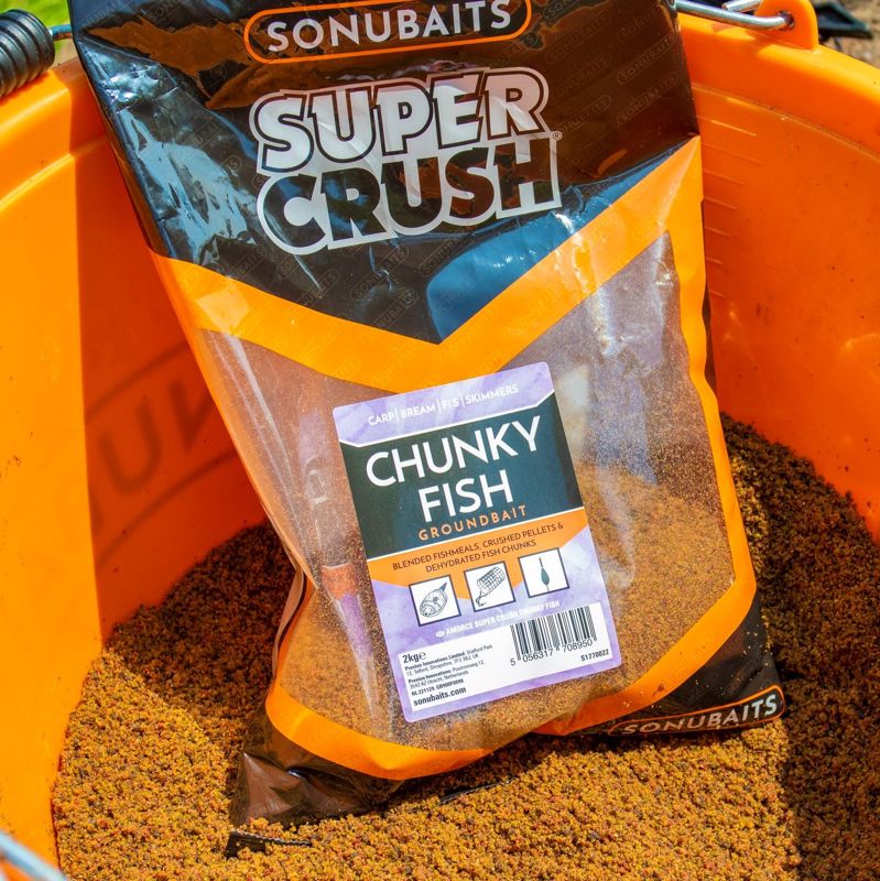 Sonubaits Supercrush Chunky Fish Groundbait 2kg