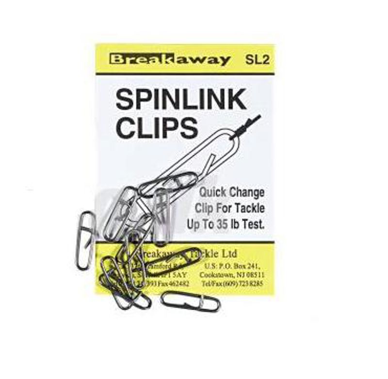 Breakaway Spinlink Clips