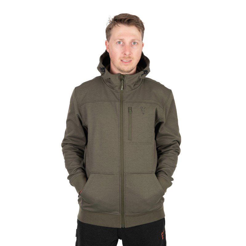 Fox Collection Soft Shell Jacket Green & Black