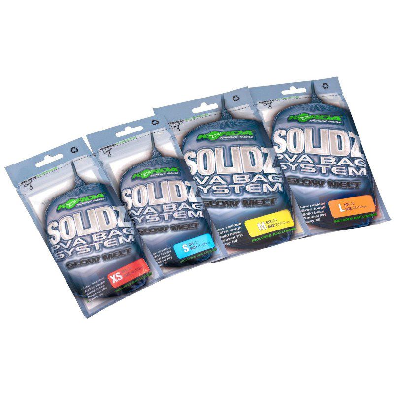 Korda Solidz Slow Melt PVA Bags