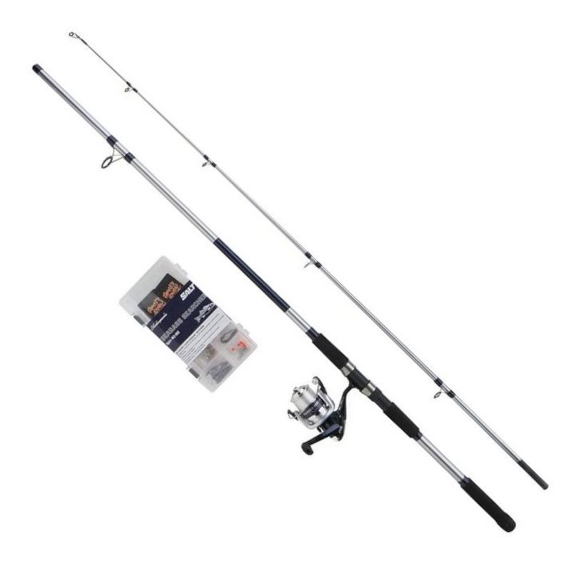 Shakespeare Salt SeaBass Searcher 9ft Combo Set