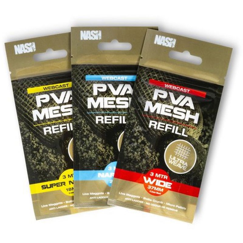 Nash Webcast Ultra Weave PVA Refills 