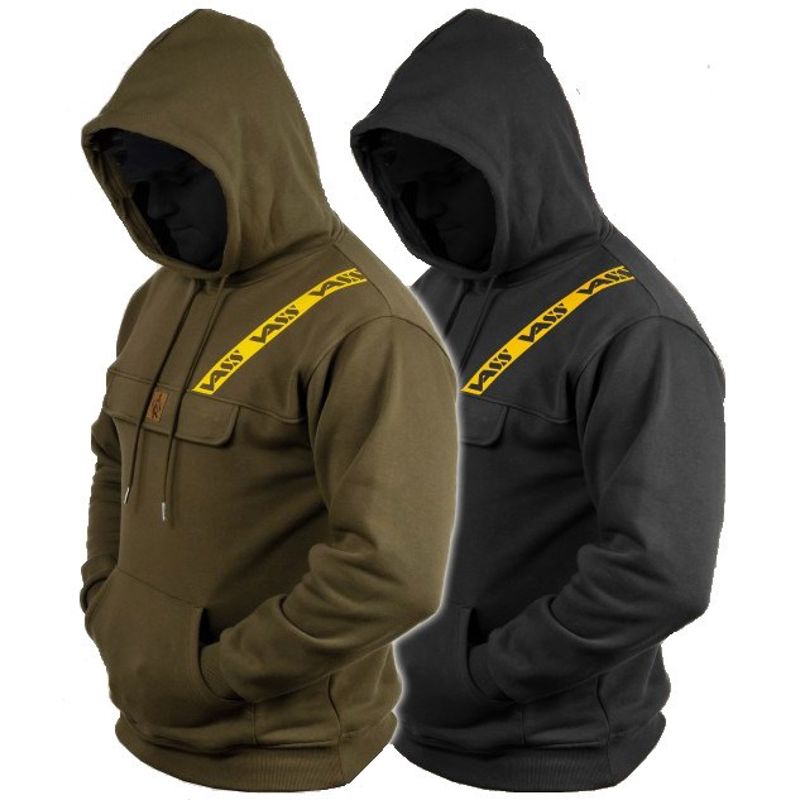 Vass Culture Yellow Strap Hoodies