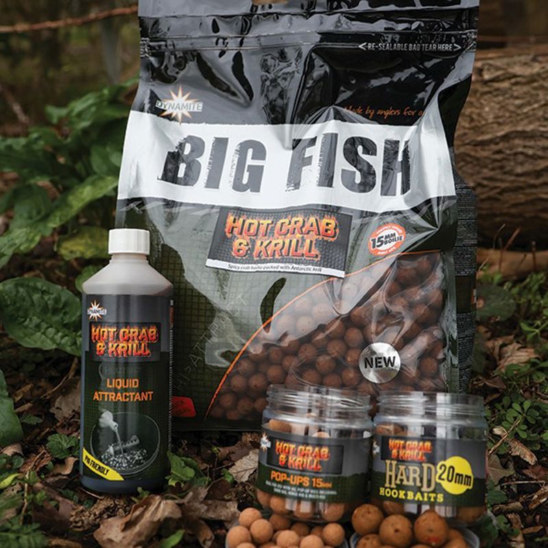 Dynamite Baits Hot Crab & Krill 15mm Boilies