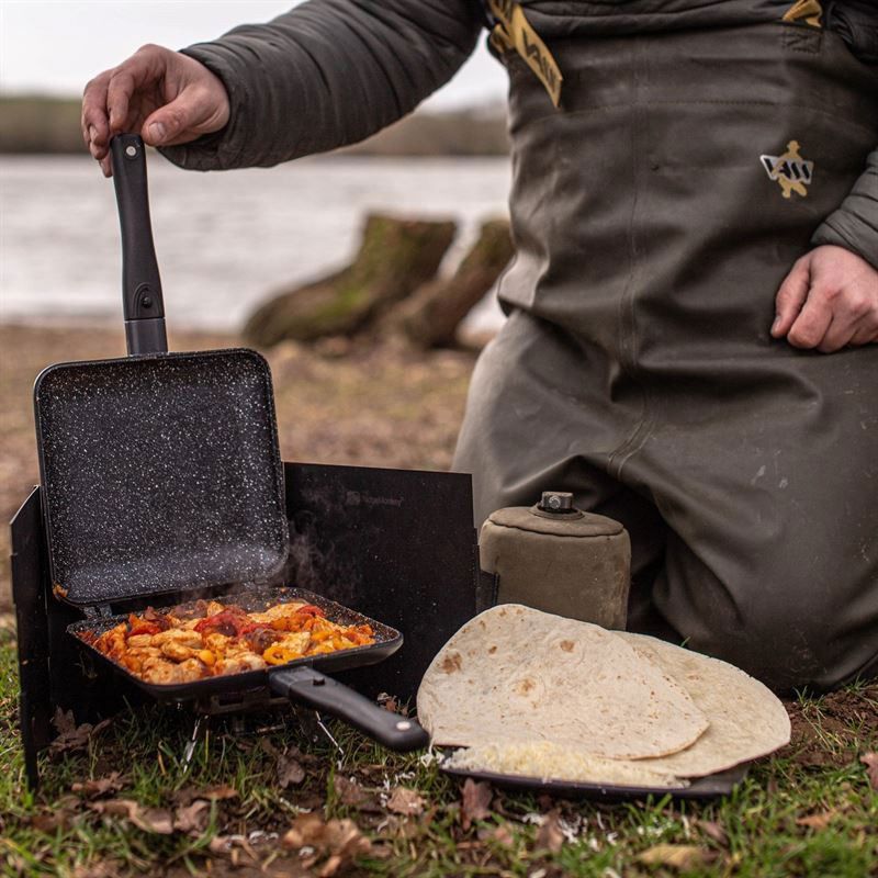 Ridge Monkey Connect Pan & Griddle XXL Granite Edition