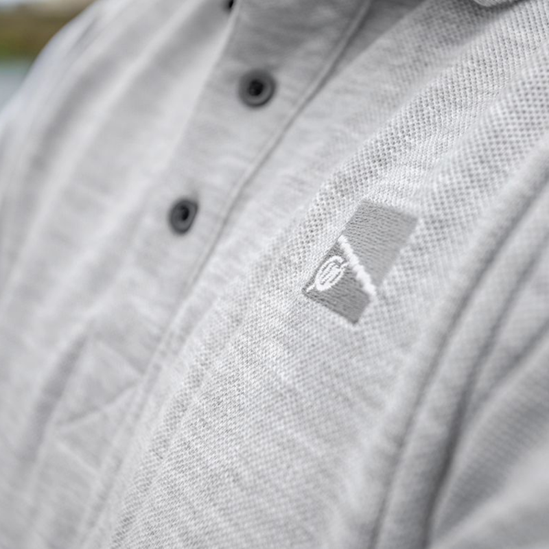 Preston Innovations Grey Polo Shirt